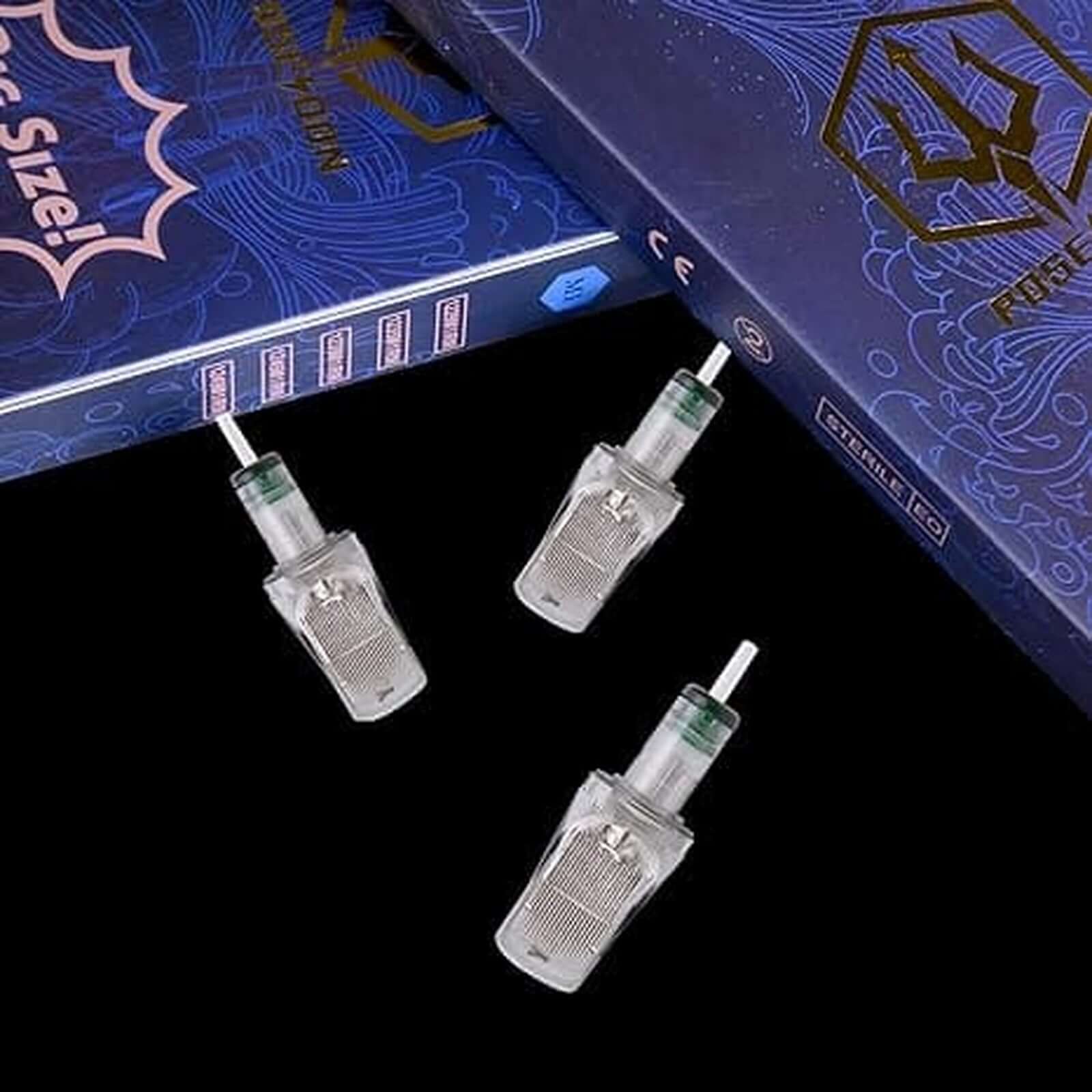 10Pcs Big Size Tattoo Cartridges - 0.35mm #12 Standard- M1