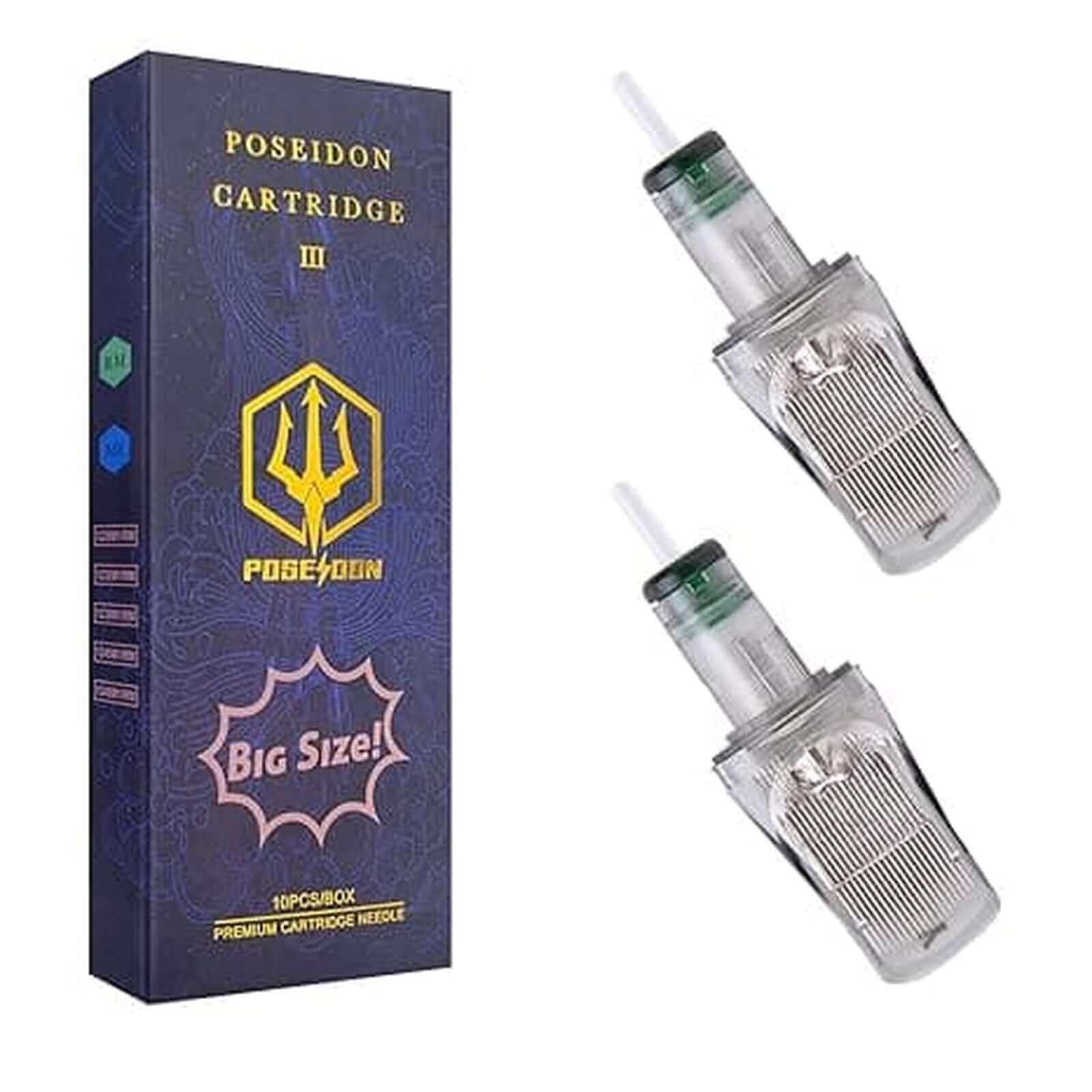 10Pcs Big Size Tattoo Cartridges - 0.35mm #12 Standard- M1