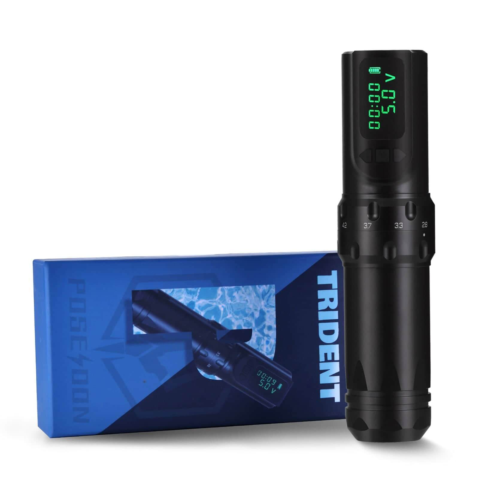 Poseidon V10 Trident Adjustable Tattoo Wireless Pen Machine