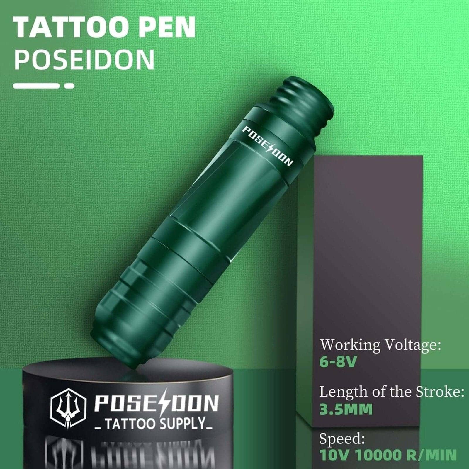 Portable Green Giant Rotary Tattoo Pen Machine HM126