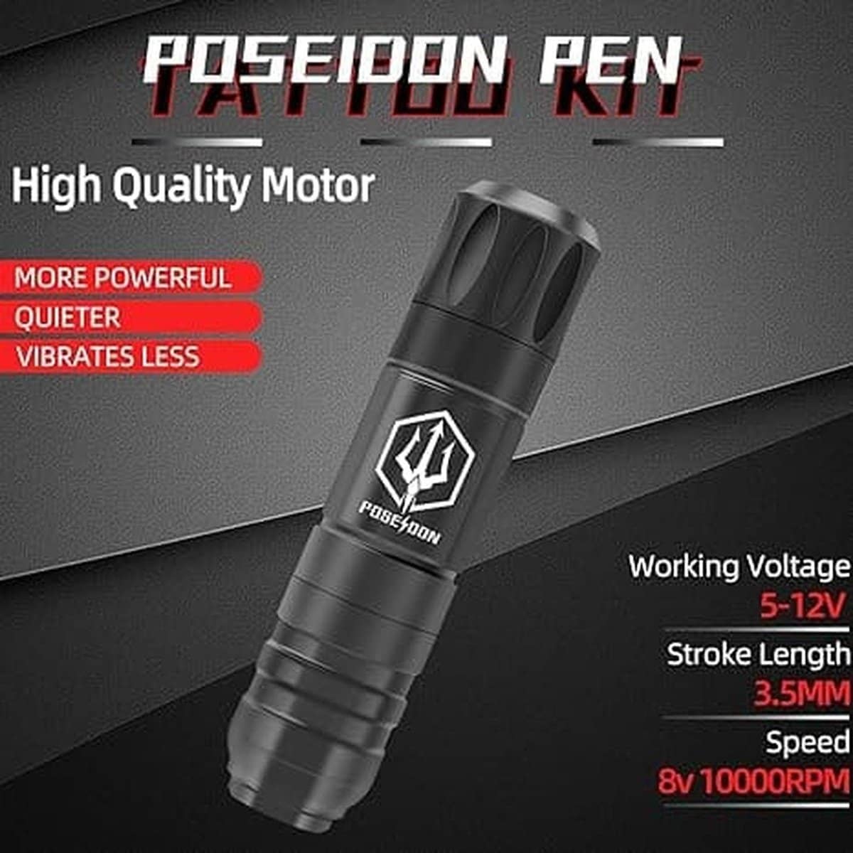 POSEIDON Rotary Tattoo Pen Kit TK038