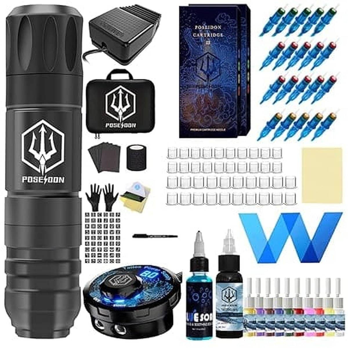 POSEIDON Rotary Tattoo Pen Kit TK038