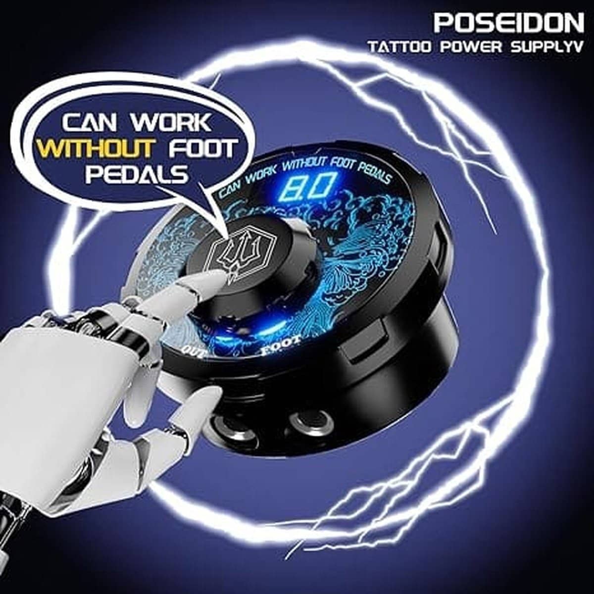 POSEIDON Rotary Tattoo Pen Kit TK038