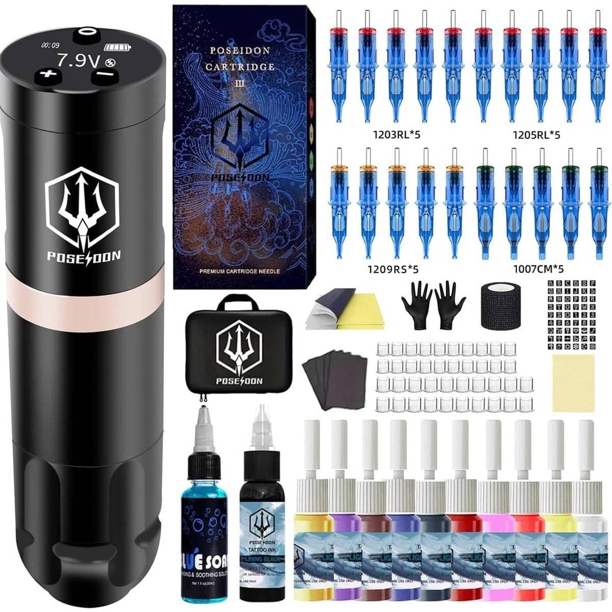 POSEIDON Tattoo Pen Kit TK-024