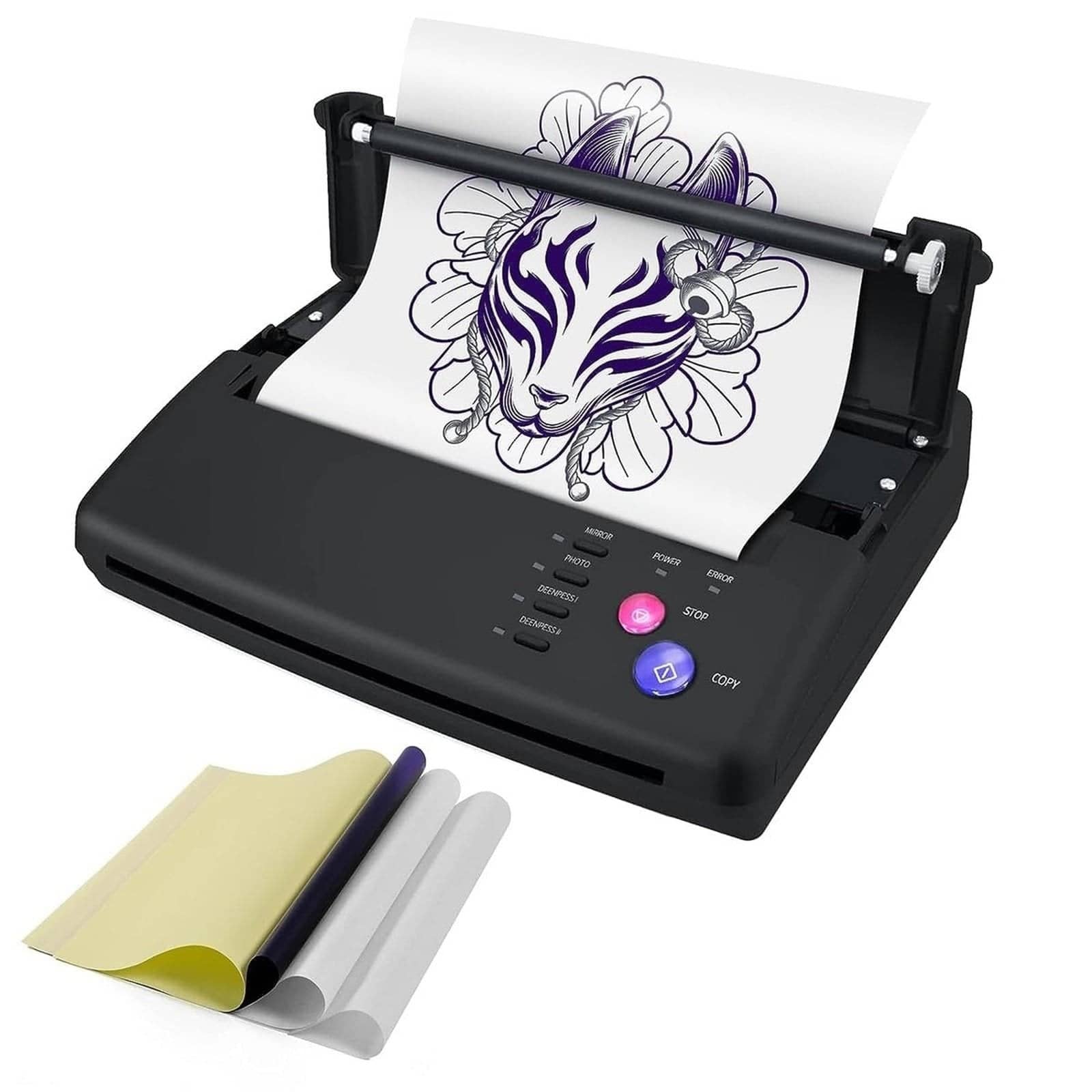 POSEIDON Tattoo Transfer Stencil Machine Copier Printer TR019