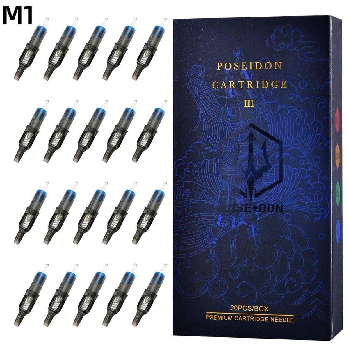 POSEIDON Tattoo V2 Needle 20 Pcs #10 M1