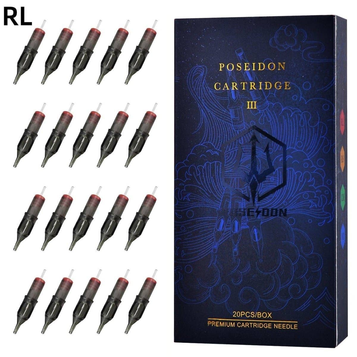 POSEIDON Tattoo V2 Needle 20 Pcs 10#RL