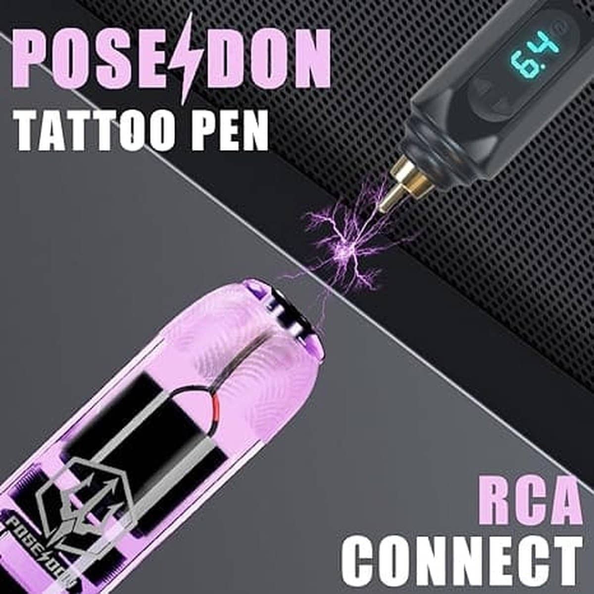 POSEIDON Wireless Tattoo Kit TK039 - Complete Set