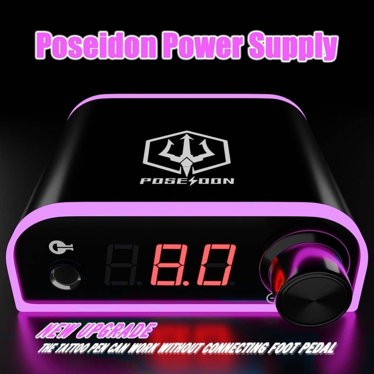 POSEIDON Tattoo Double Number Tattoo Wired Power Supply