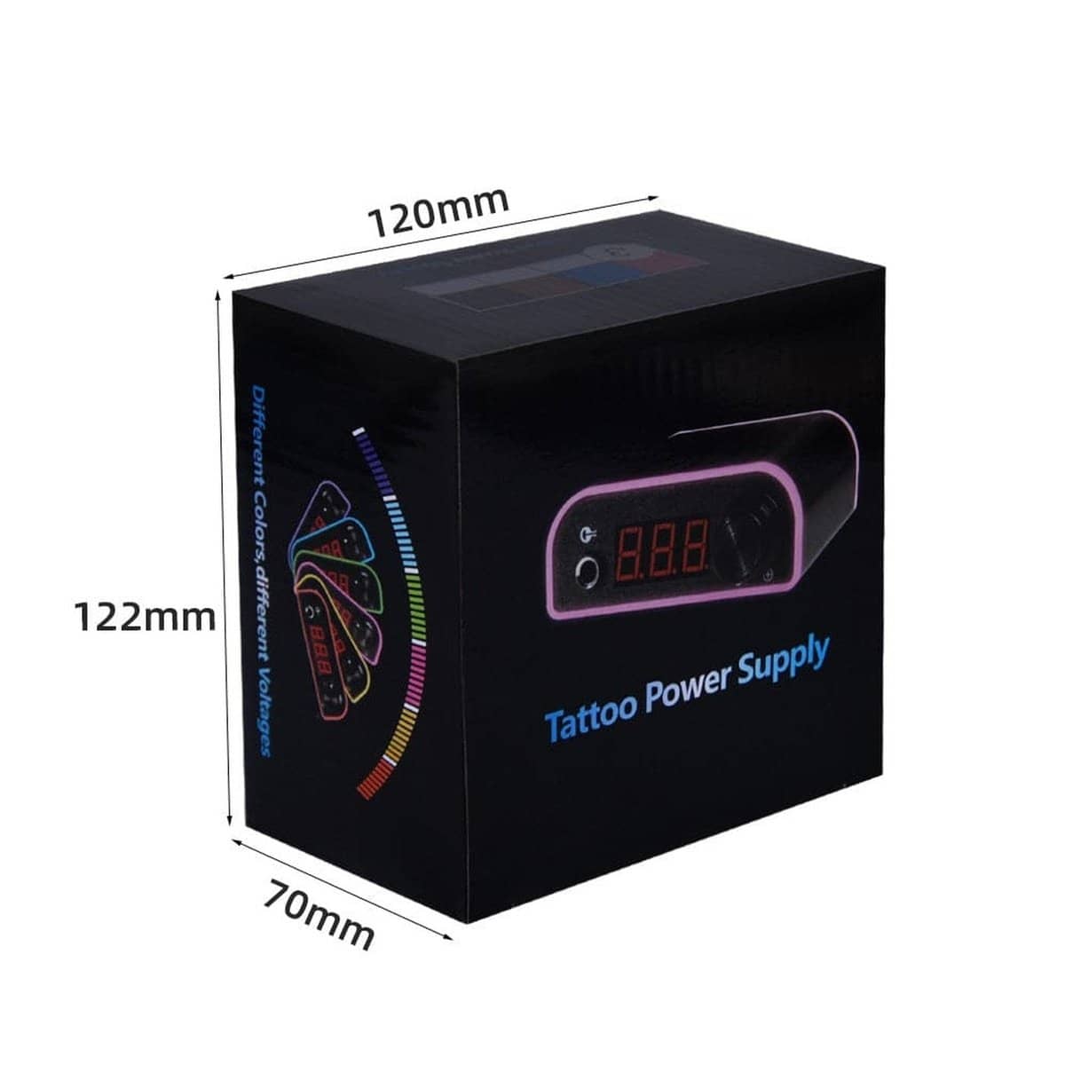 POSEIDON Tattoo Double Number Tattoo Wired Power Supply