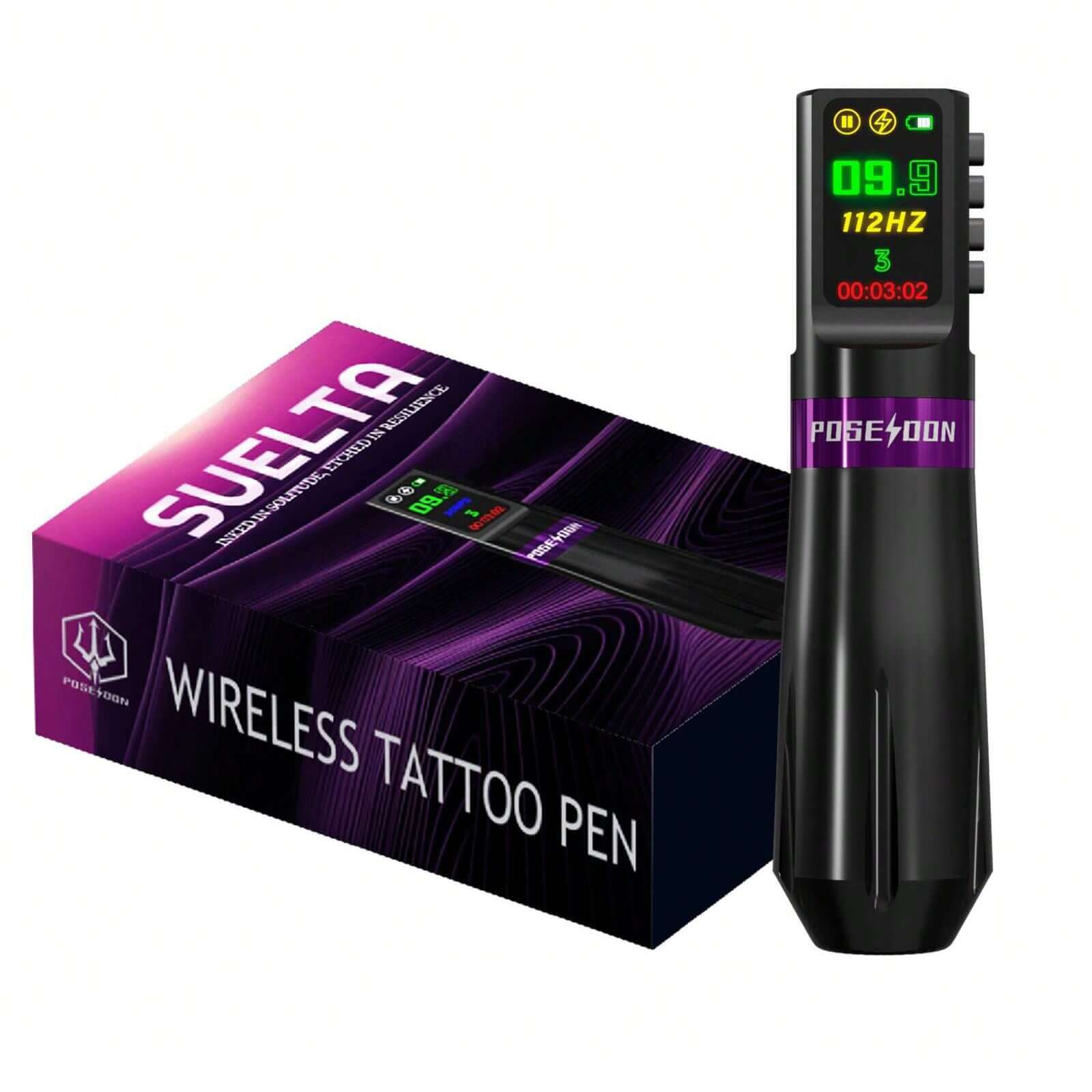 High-Definition Color Screen Wireless Electric Tattoo Pen HM133