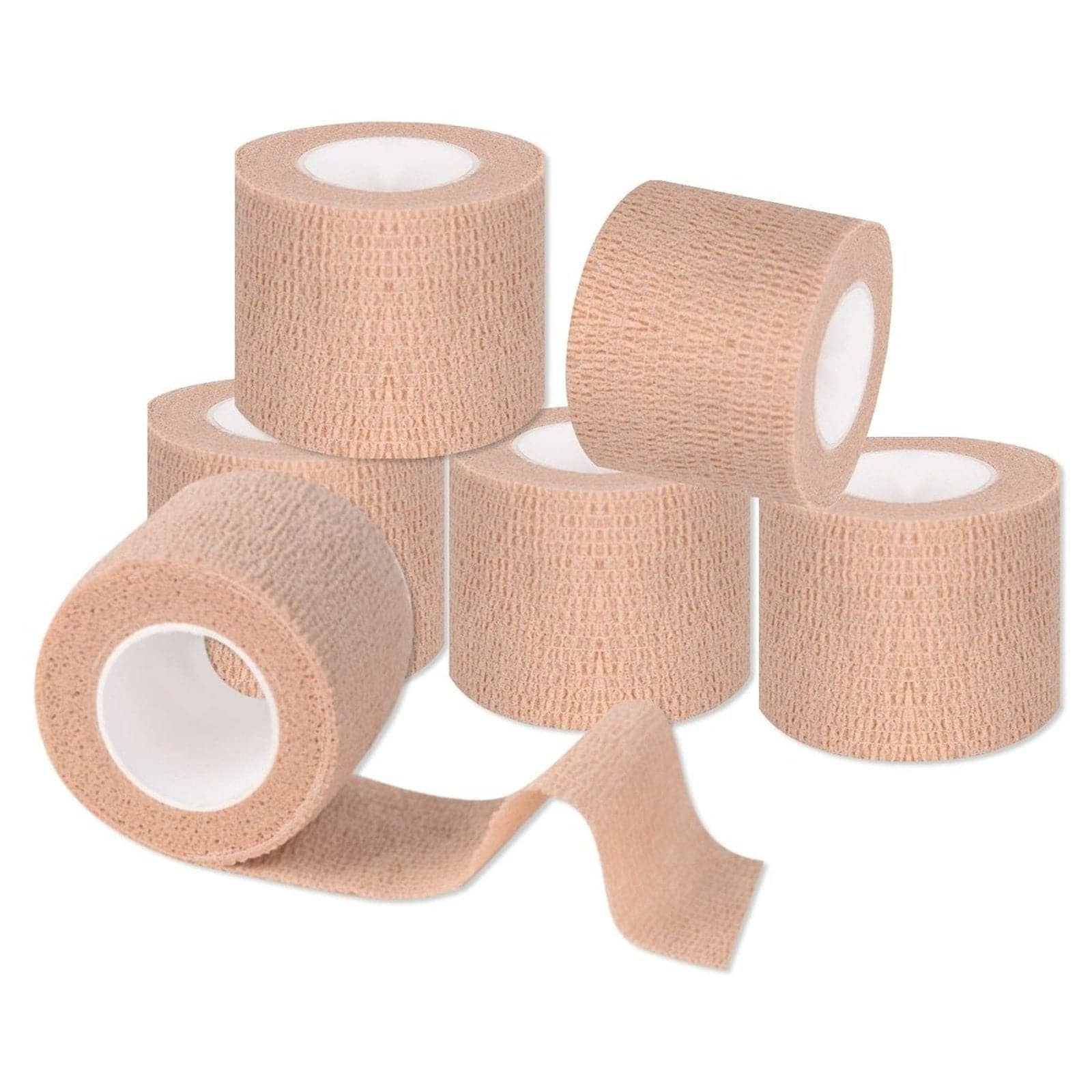 12-Pack Elastic Cohesive Bandage Wrap for Sports & First Aid