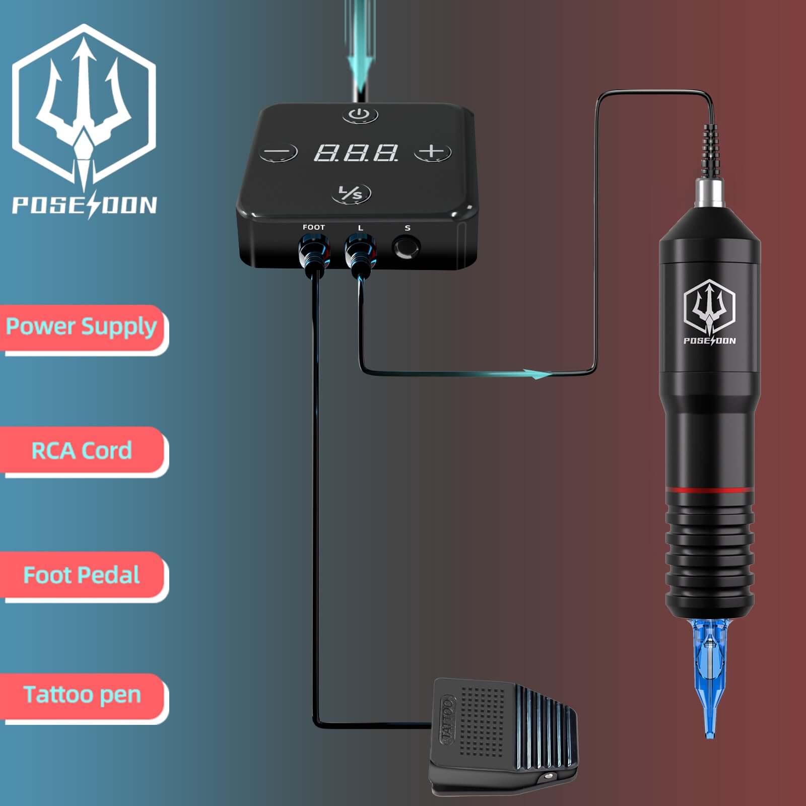 Tattoo Rotary Tattoo Machine Pen Kit for Beginners